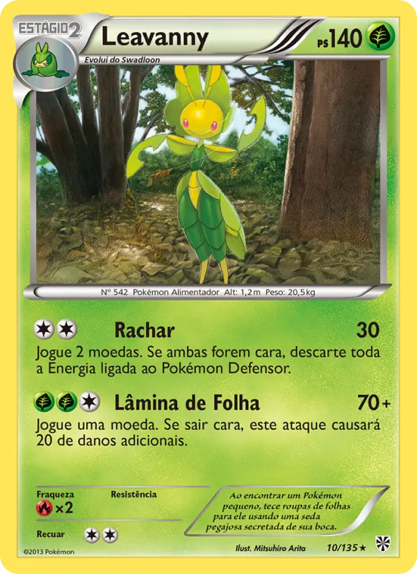 Leavanny Tempestade de Plasma 10/135