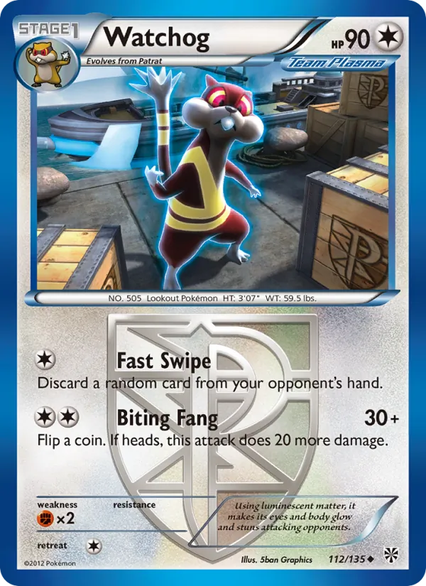 Watchog Plasma Storm 112/135