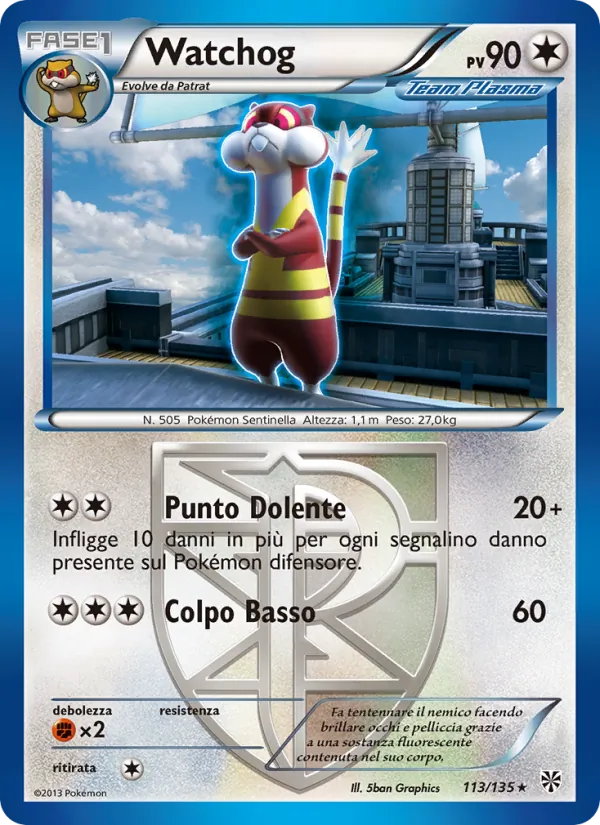 Watchog Uragano Plasma 113/135