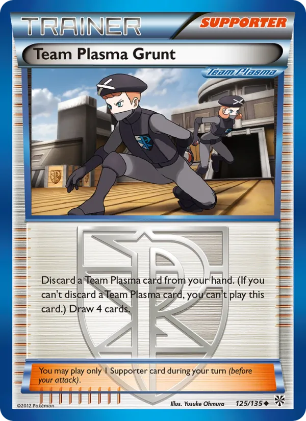 Team Plasma Grunt Plasma Storm 125/135