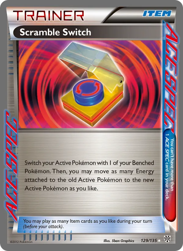 Scramble Switch Plasma Storm 129/135