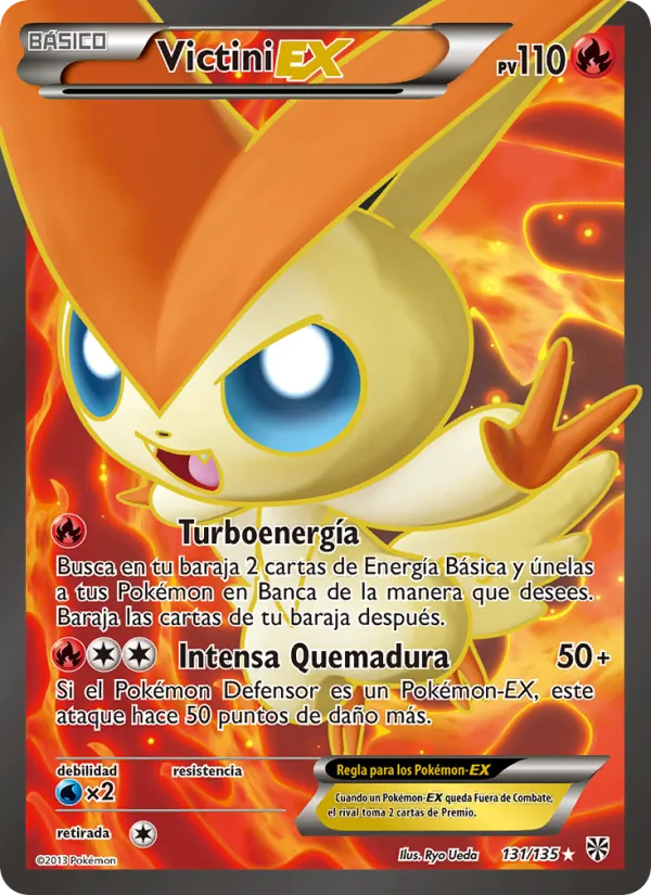 Victini-EX Tormenta Plasma 131/135
