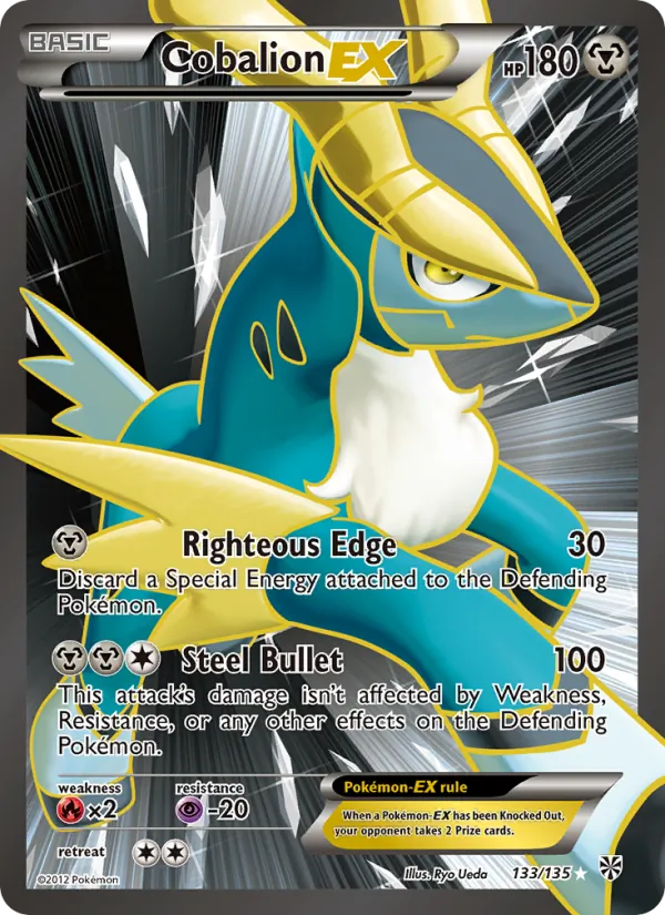 Cobalion-EX Plasma Storm 133/135