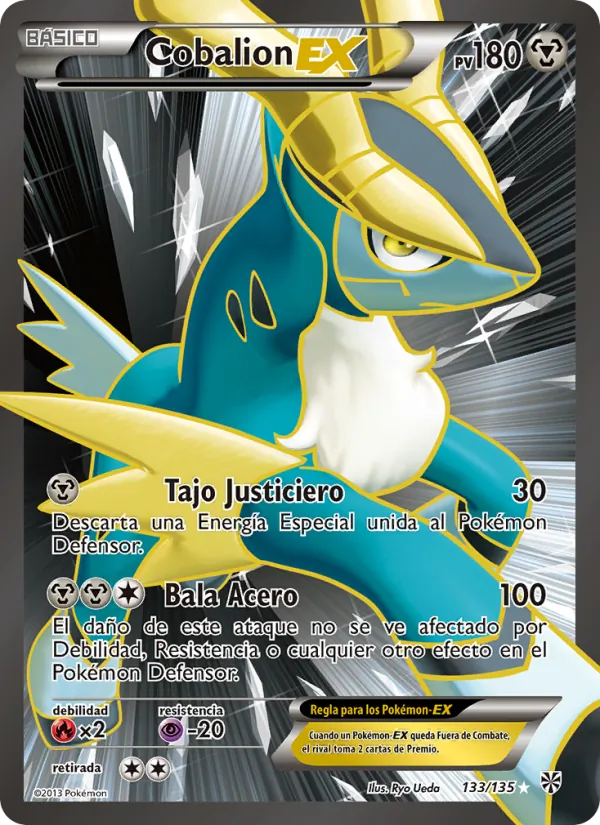 Cobalion-EX Tormenta Plasma 133/135