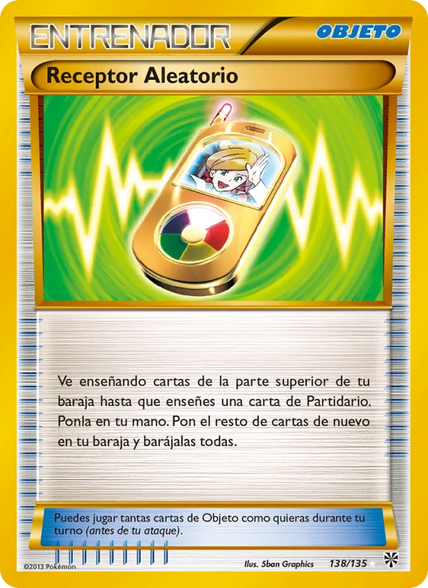 Receptor Aleatorio Tormenta Plasma 138/135