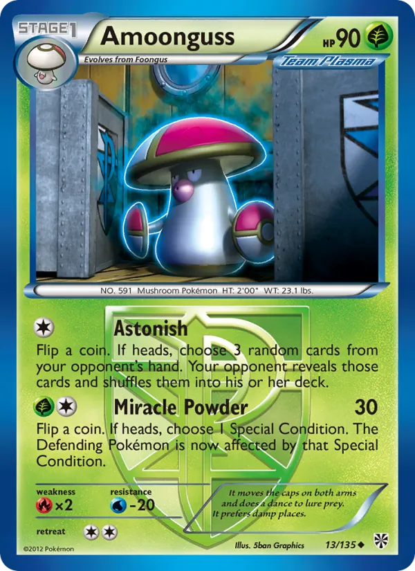 Amoonguss Plasma Storm 13/135