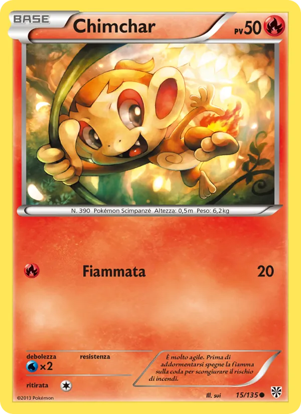 Chimchar Uragano Plasma 15/135