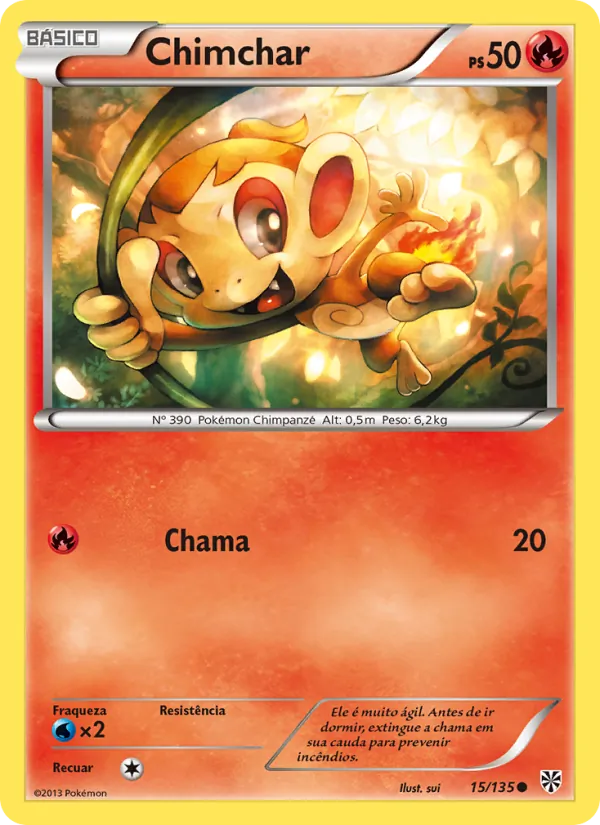 Chimchar Tempestade de Plasma 15/135