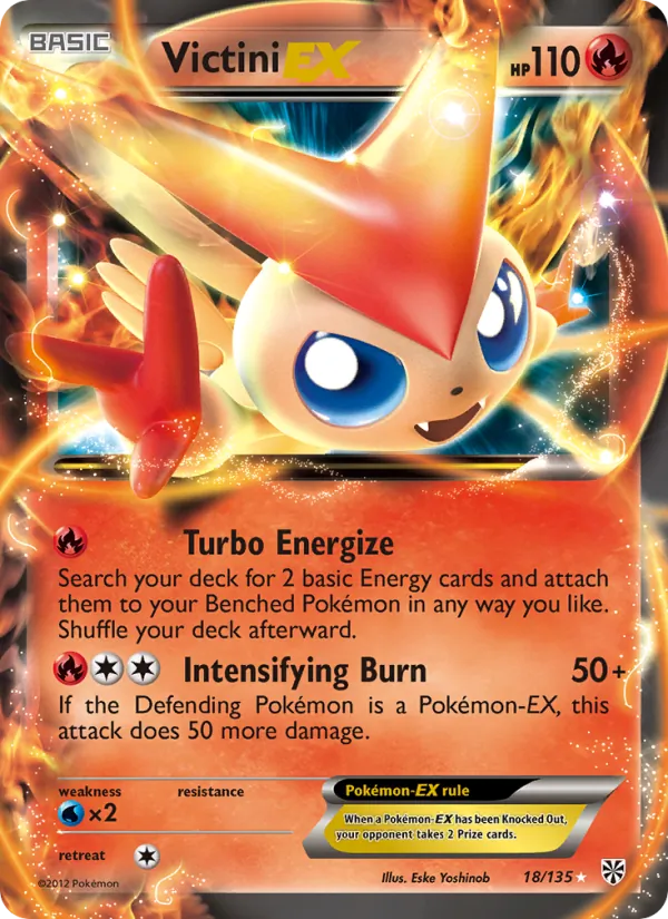 Victini-EX Plasma Storm 18/135