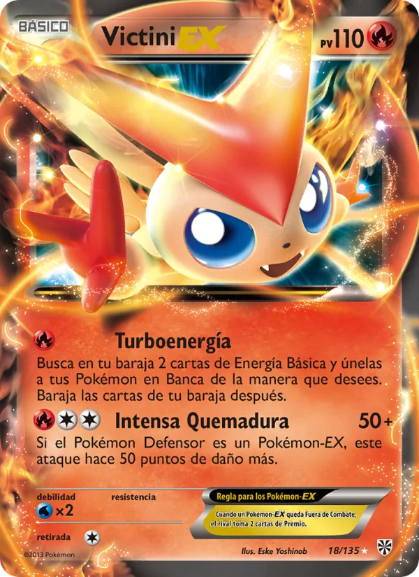 Victini-EX Tormenta Plasma 18/135
