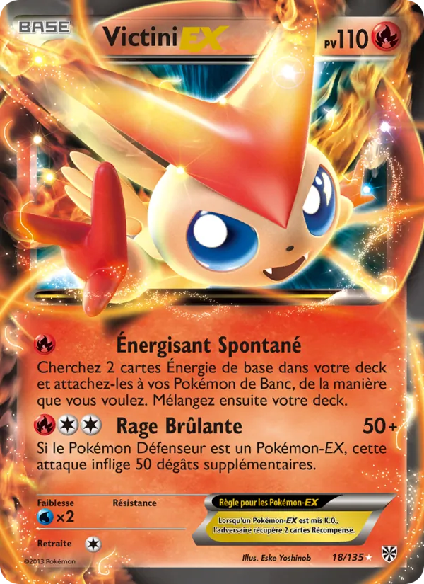 Victini-EX Tempète Plasma 18/135