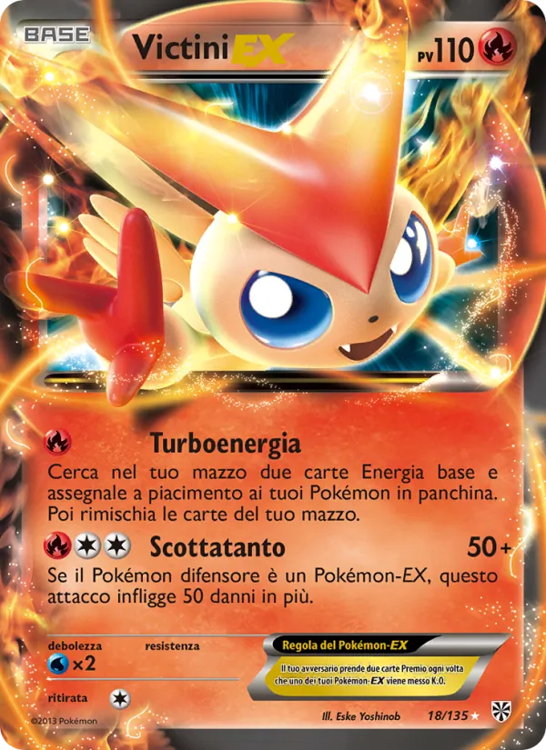 Victini-EX Uragano Plasma 18/135