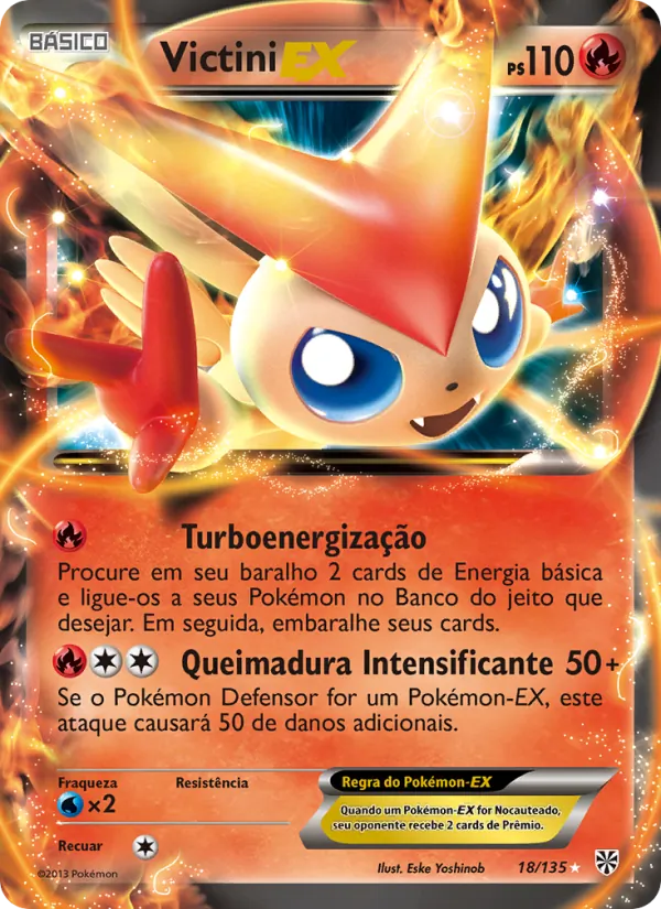 Victini-EX Tempestade de Plasma 18/135