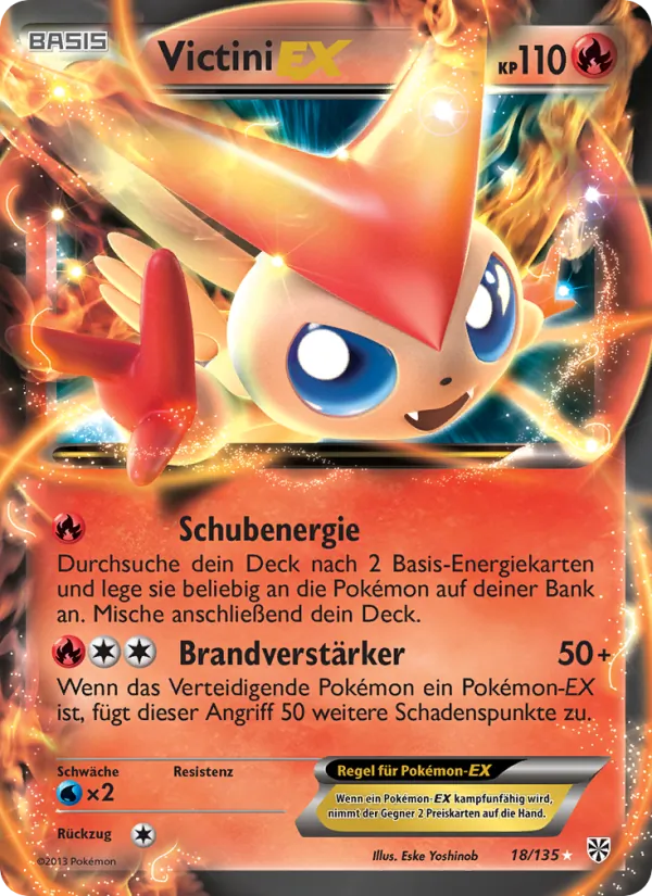 Victini-EX Plasma-Sturm 18/135