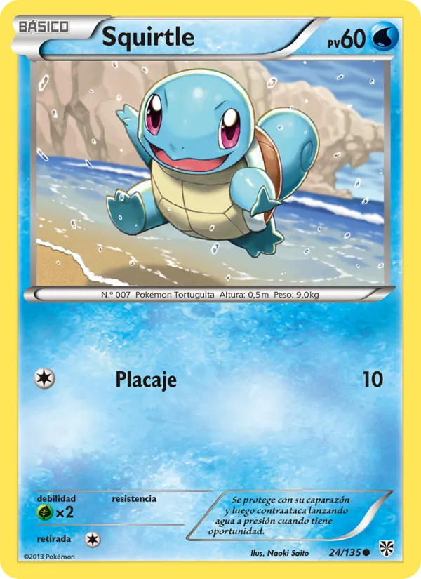 Squirtle Tormenta Plasma 24/135