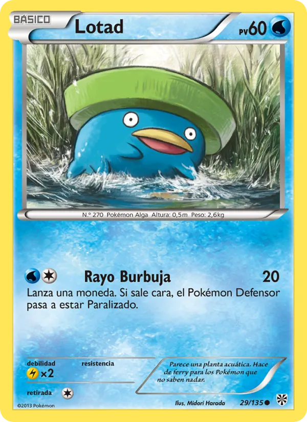 Lotad Tormenta Plasma 29/135