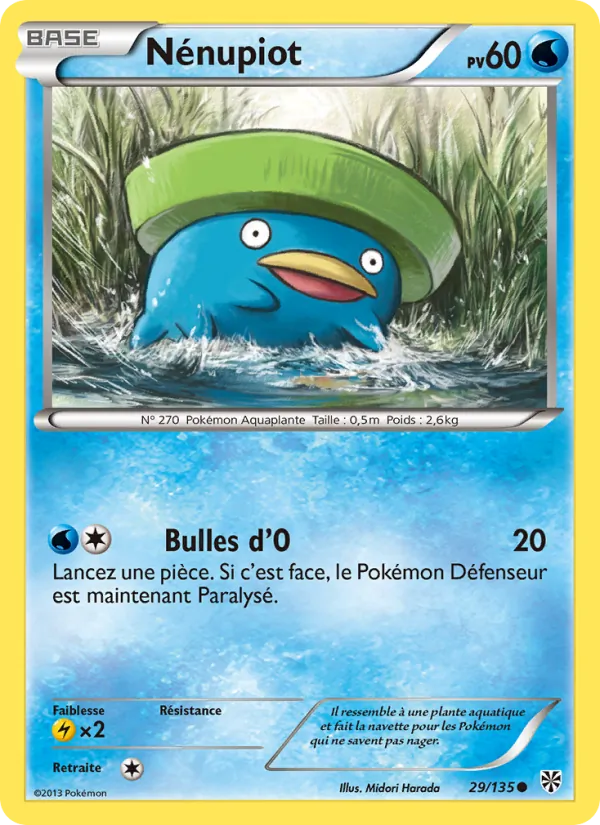 Nénupiot Tempète Plasma 29/135