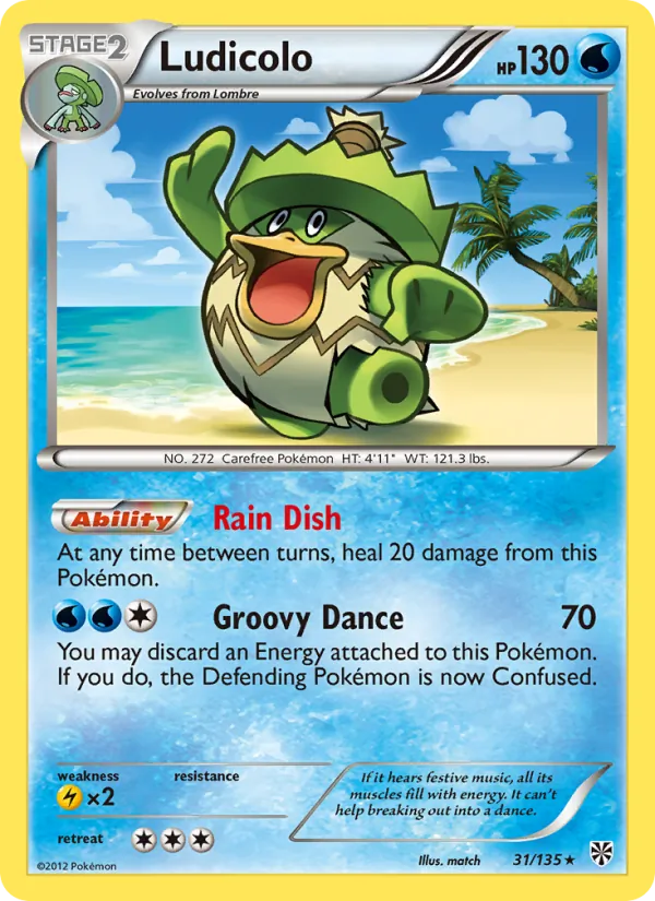 Ludicolo Plasma Storm 31/135