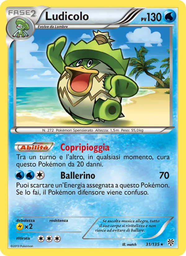 Ludicolo Uragano Plasma 31/135