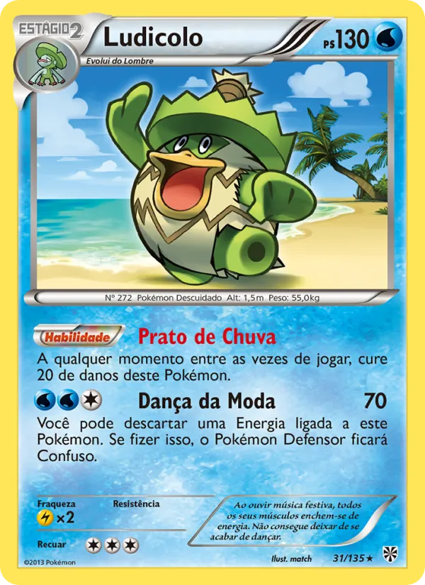 Ludicolo Tempestade de Plasma 31/135