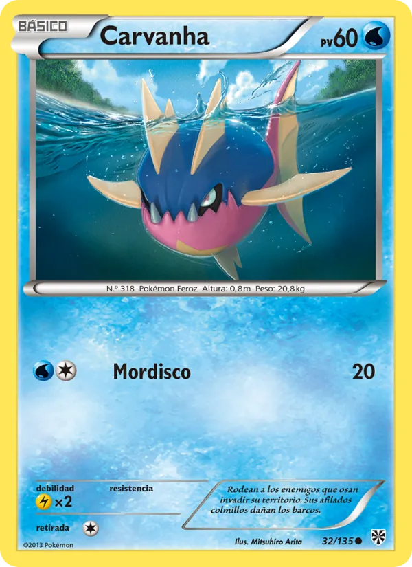 Carvanha Tormenta Plasma 32/135