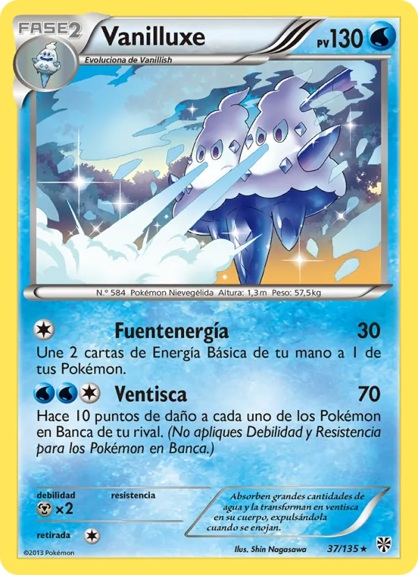 Vanilluxe Tormenta Plasma 37/135