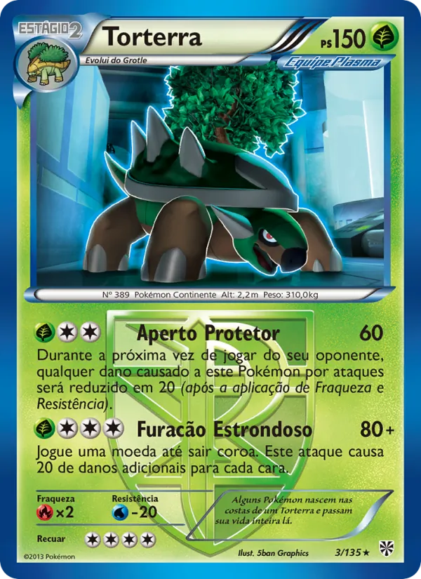 Torterra Tempestade de Plasma 3/135