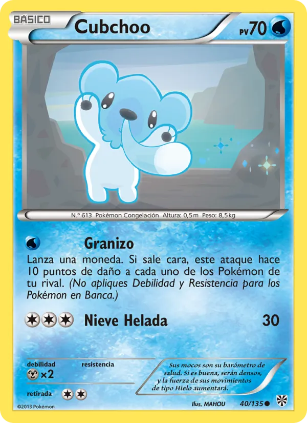 Cubchoo Tormenta Plasma 40/135