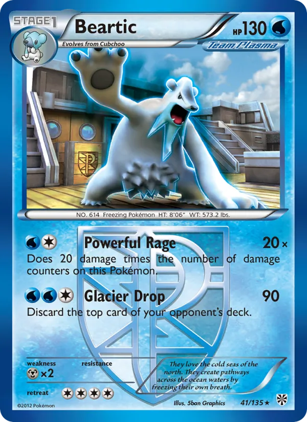 Beartic Plasma Storm 41/135