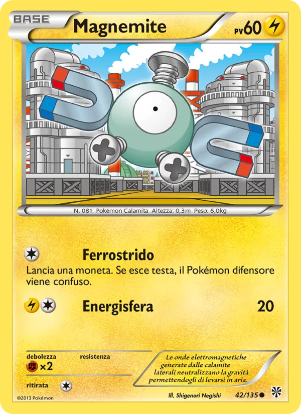 Magnemite Uragano Plasma 42/135