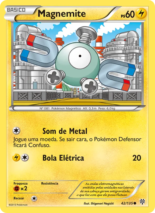 Magnemite Tempestade de Plasma 42/135