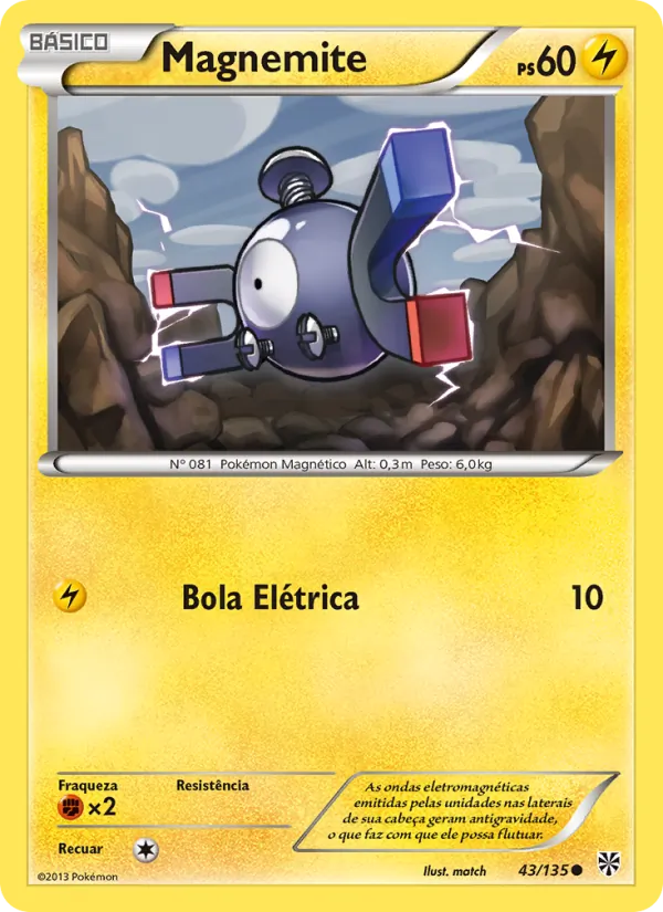 Magnemite Tempestade de Plasma 43/135