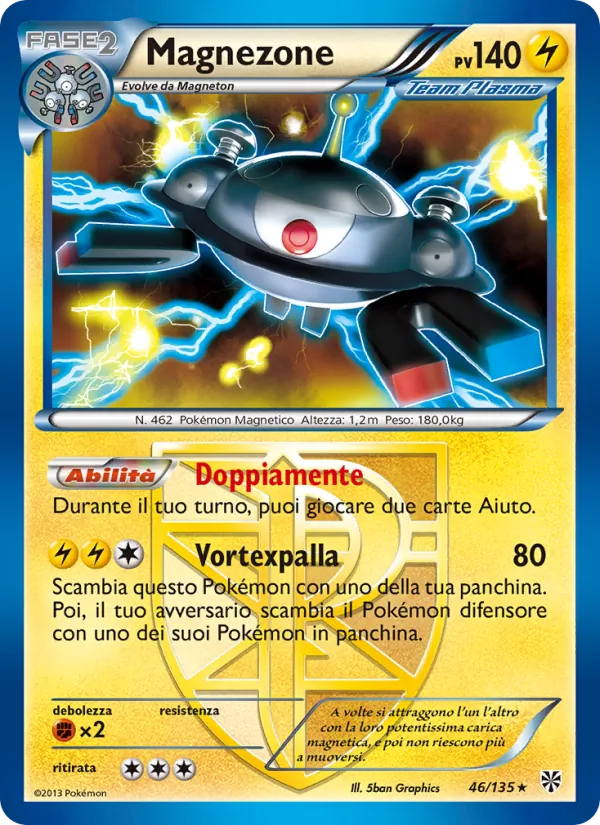 Magnezone Uragano Plasma 46/135