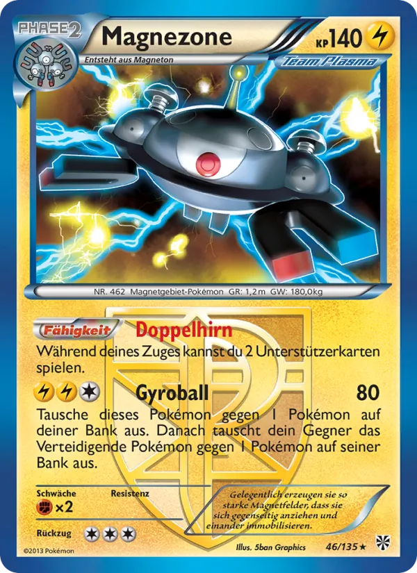 Magnezone Plasma-Sturm 46/135