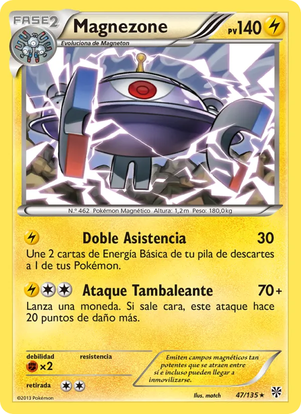Magnezone Tormenta Plasma 47/135