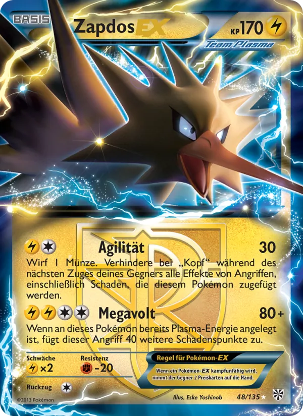 Zapdos-EX Plasma-Sturm 48/135