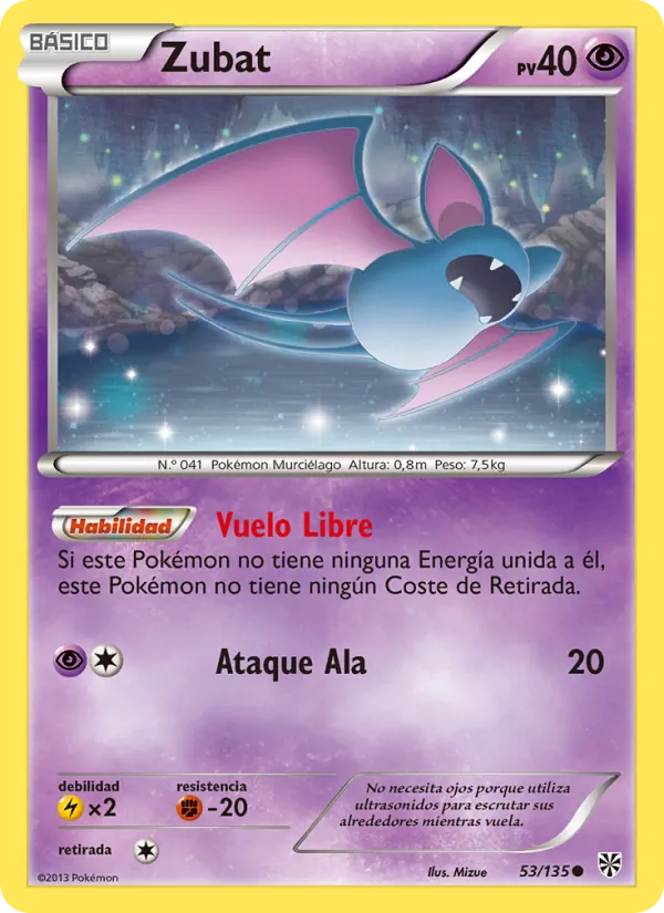 Zubat Tormenta Plasma 53/135