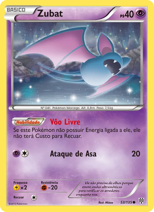 Zubat Tempestade de Plasma 53/135