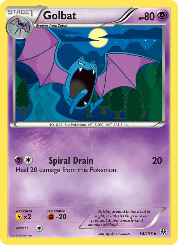 Golbat Plasma Storm 54/135