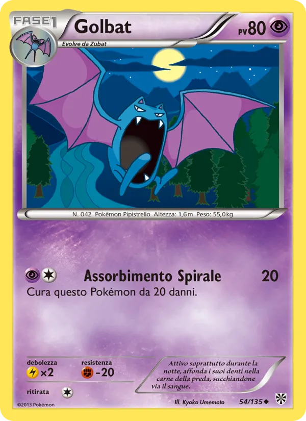 Golbat Uragano Plasma 54/135