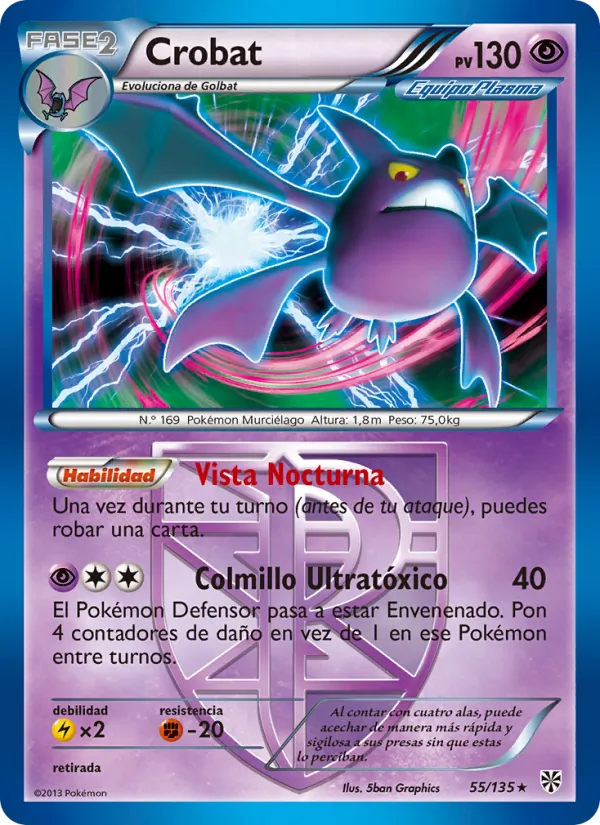 Crobat Tormenta Plasma 55/135