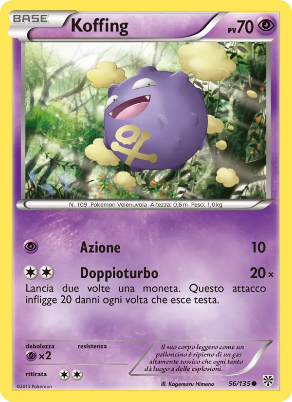 Koffing Uragano Plasma 56/135