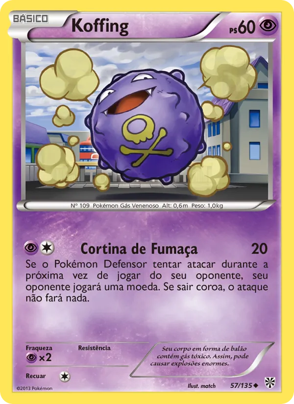 Koffing Tempestade de Plasma 57/135