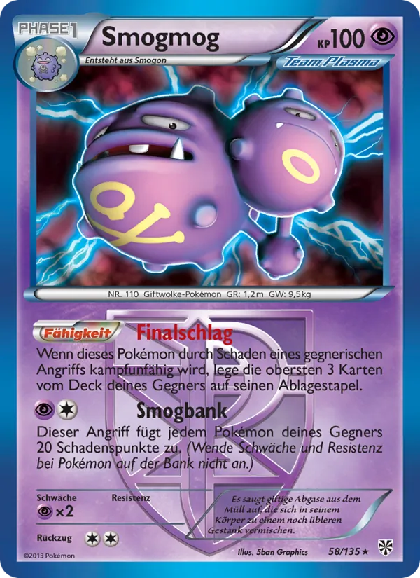 Smogmog Plasma-Sturm 58/135