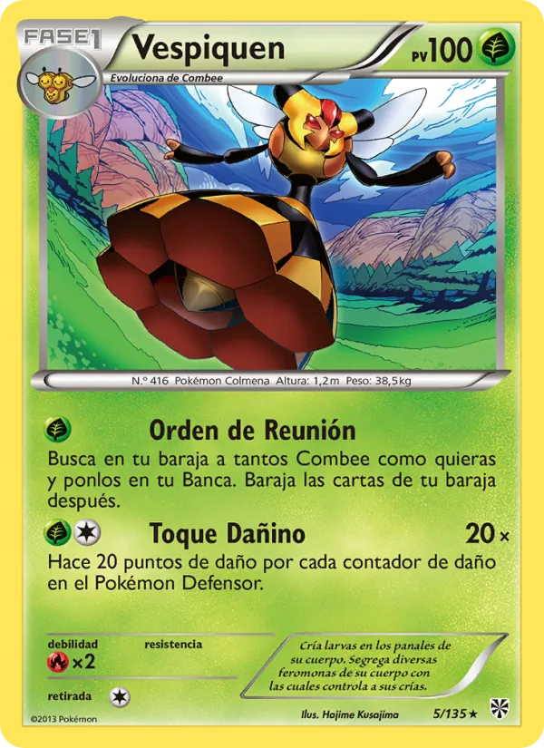 Vespiquen Tormenta Plasma 5/135
