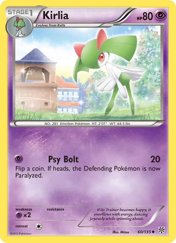 Kirlia Plasma Storm 60/135