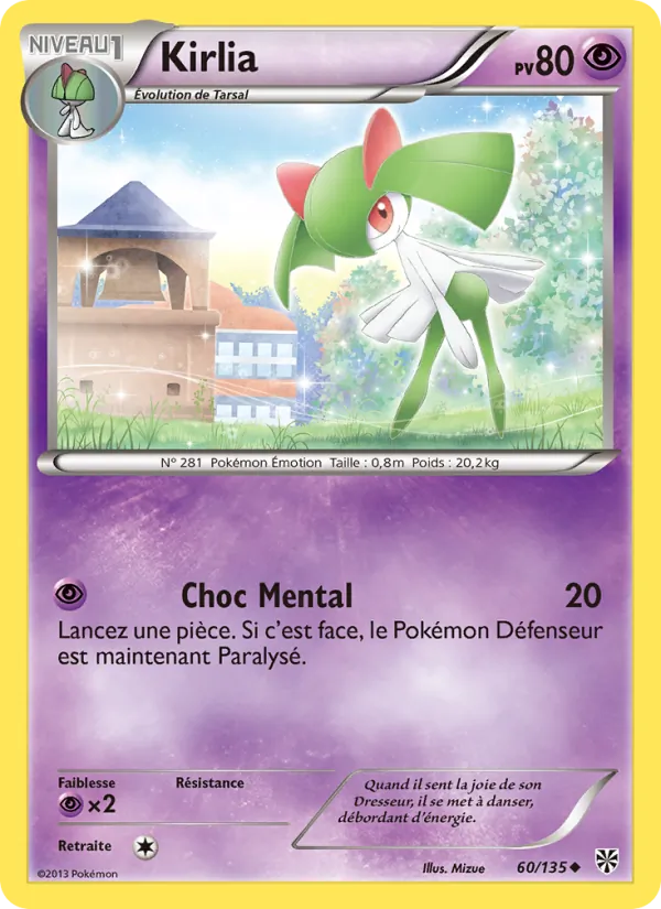 Kirlia Tempète Plasma 60/135