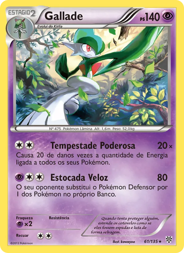 Gallade Tempestade de Plasma 61/135