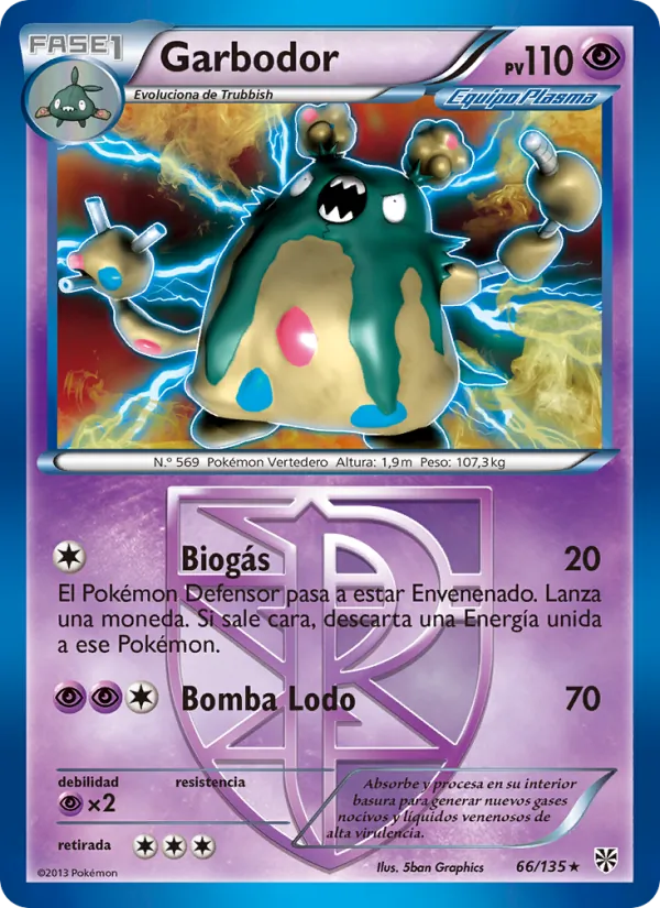 Garbodor Tormenta Plasma 66/135