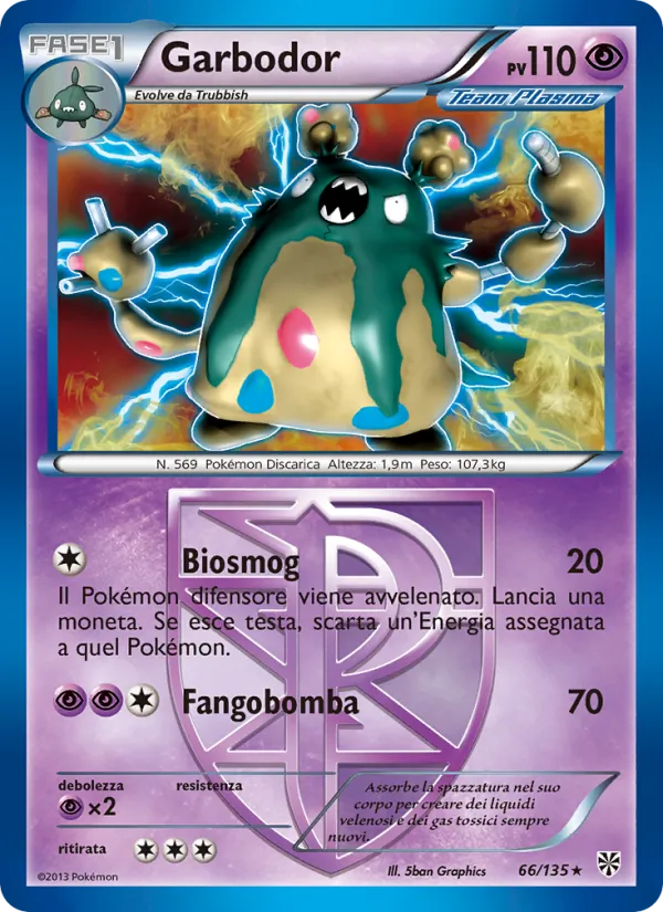 Garbodor Uragano Plasma 66/135